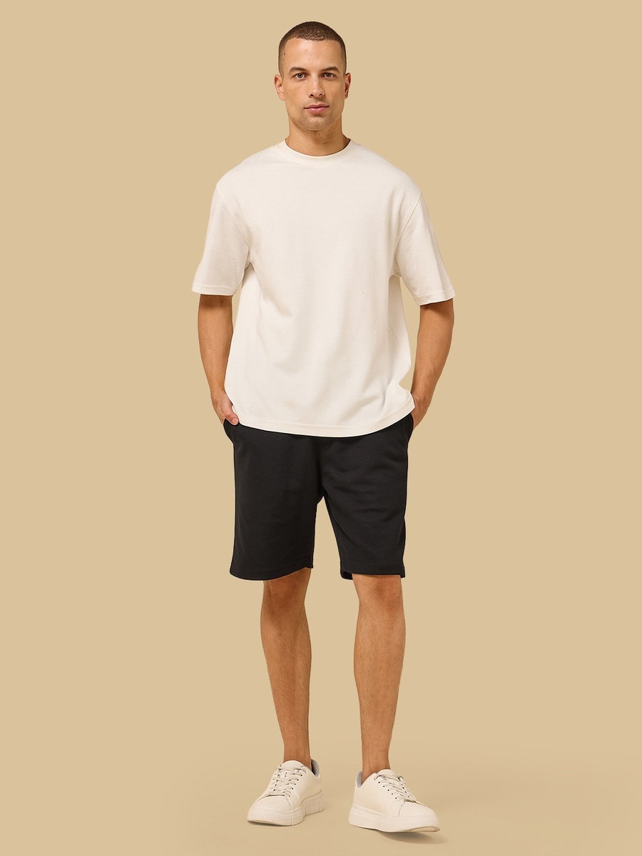 Textured Pique Interlock Shorts