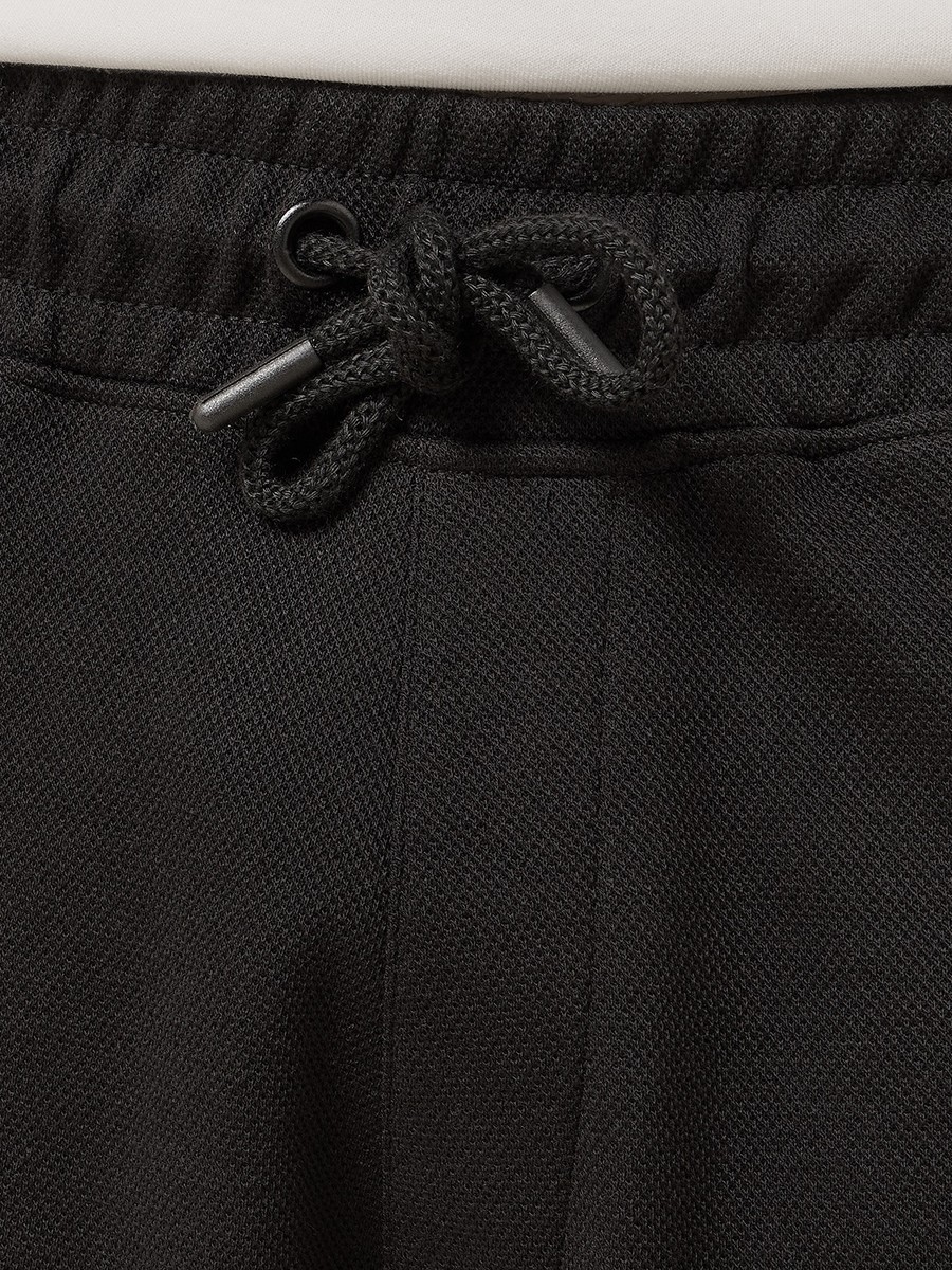 Textured Pique Interlock Shorts