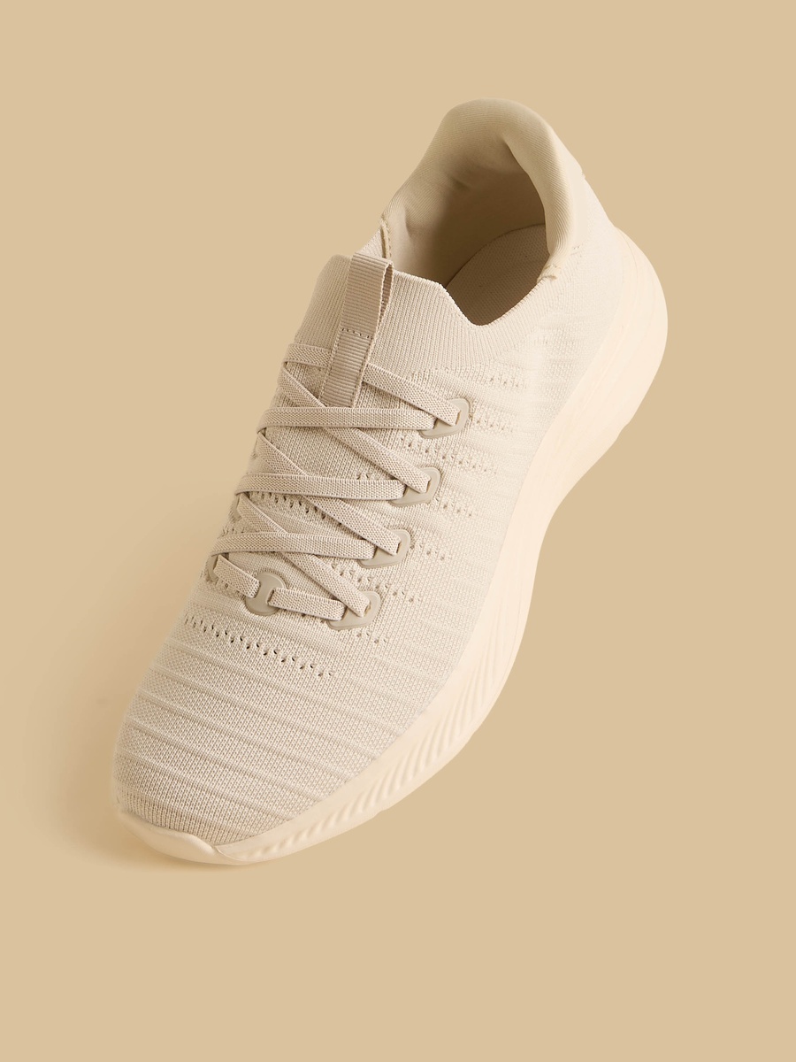 Textured Slip-On Sports Shoes