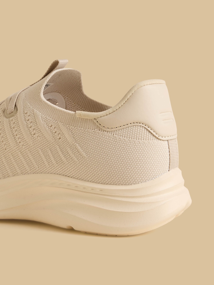 Textured Slip-On Sports Shoes