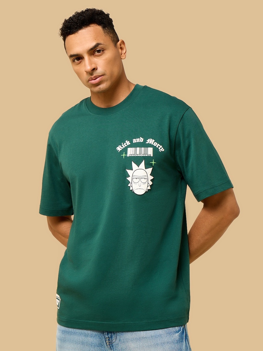 Rick and Morty Print T-Shirt