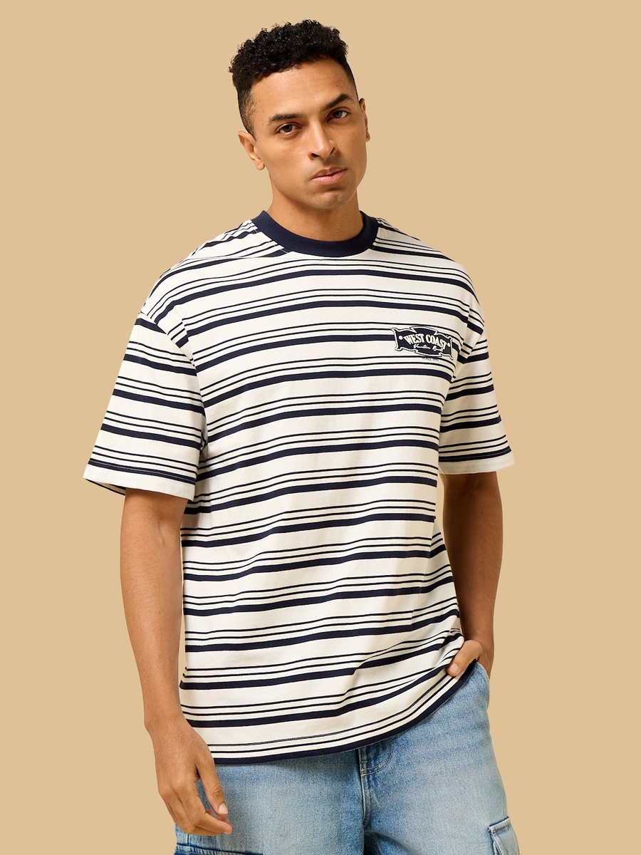 Striped Oversized T-Shirt