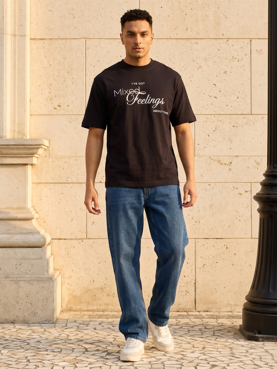 Slogan Print T-Shirt