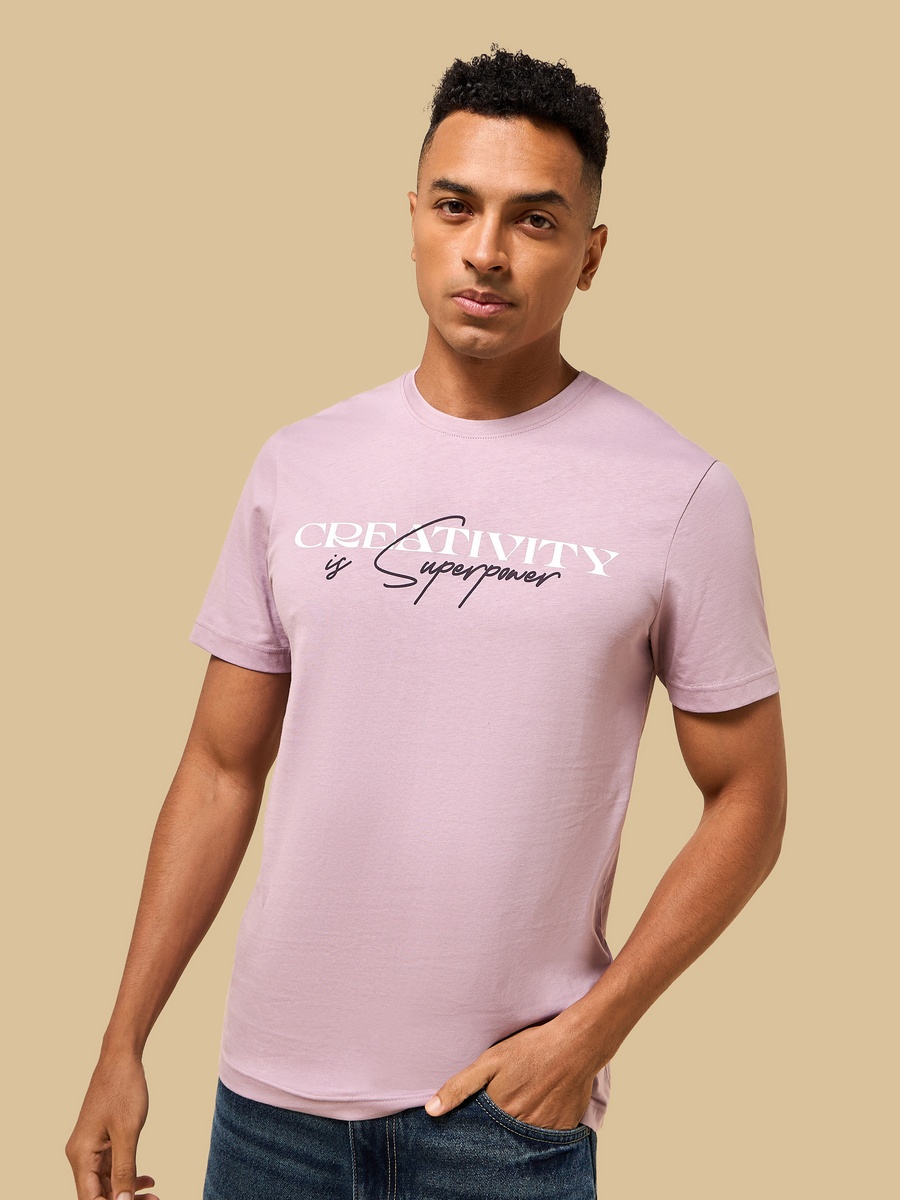 Slogan Print T-Shirt