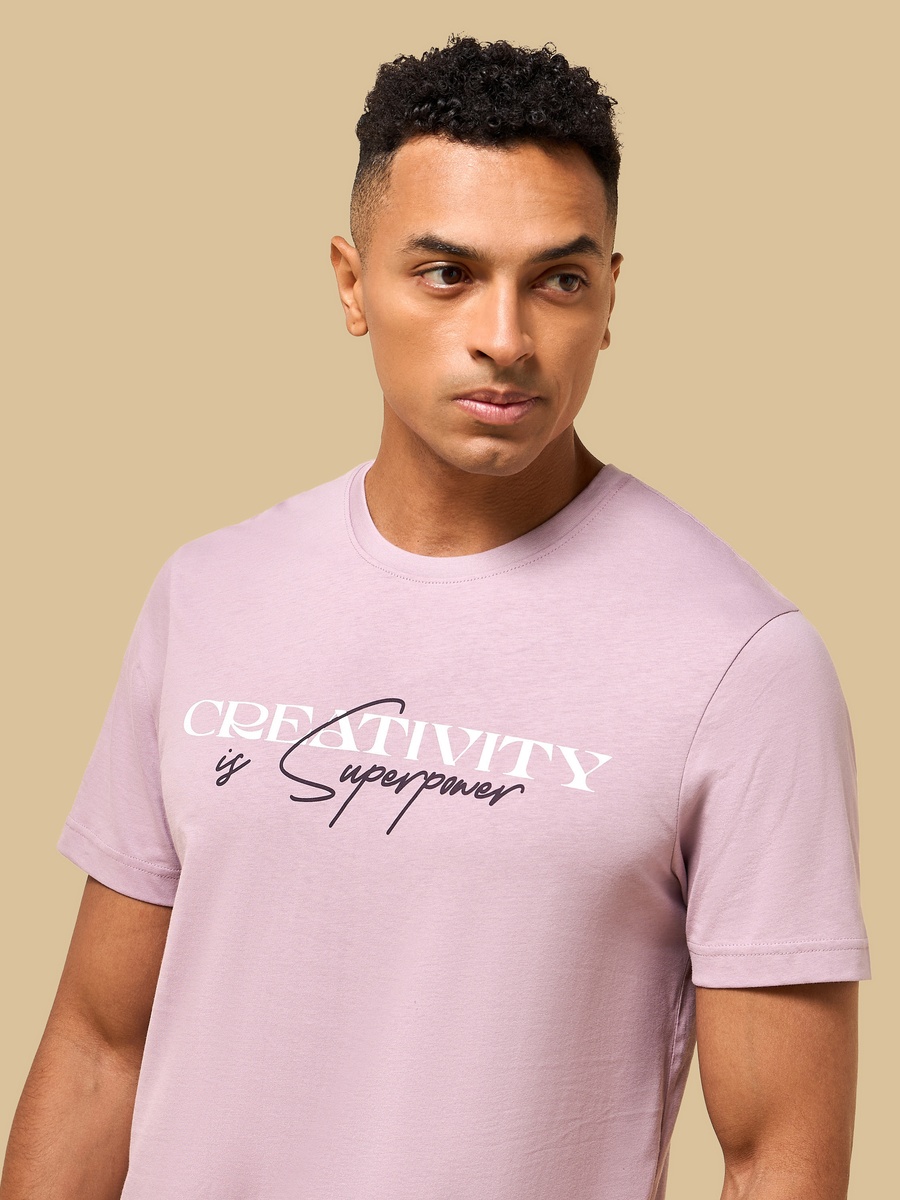 Slogan Print T-Shirt