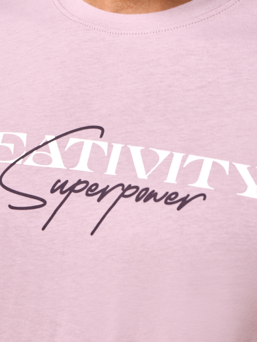 Slogan Print T-Shirt