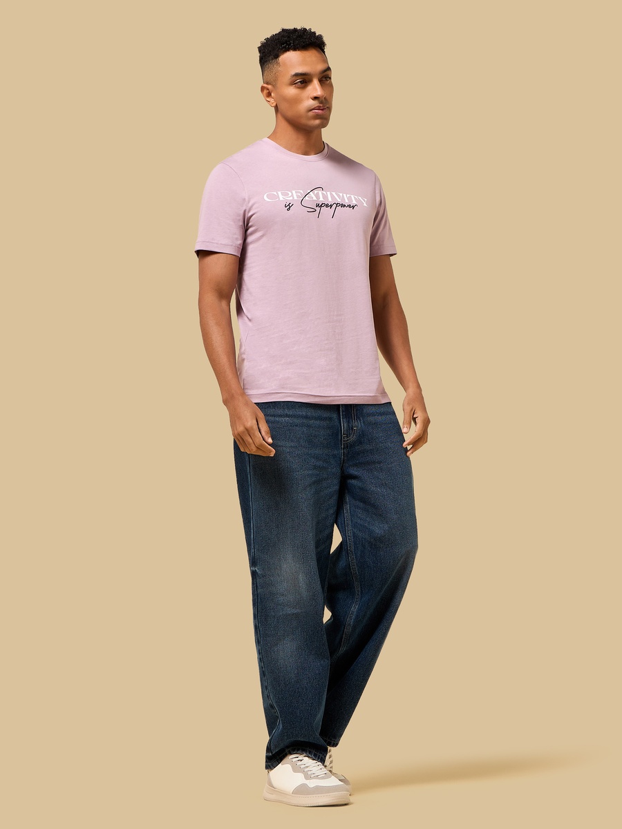 Slogan Print T-Shirt