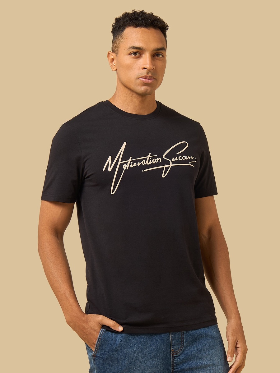 Slogan Print T-Shirt