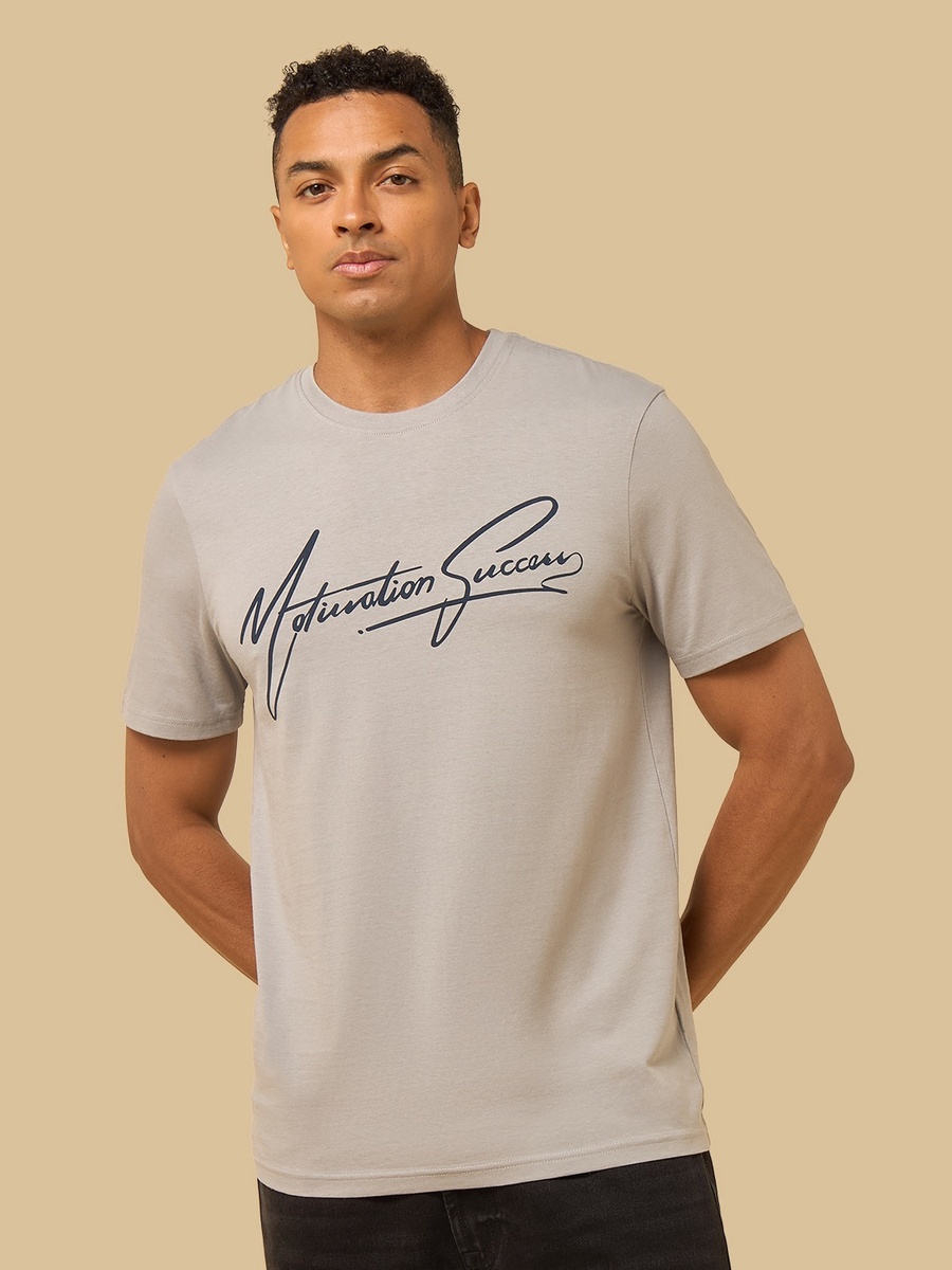 Slogan Print T-Shirt