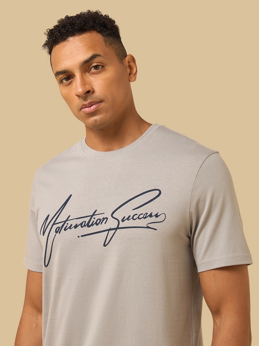 Slogan Print T-Shirt