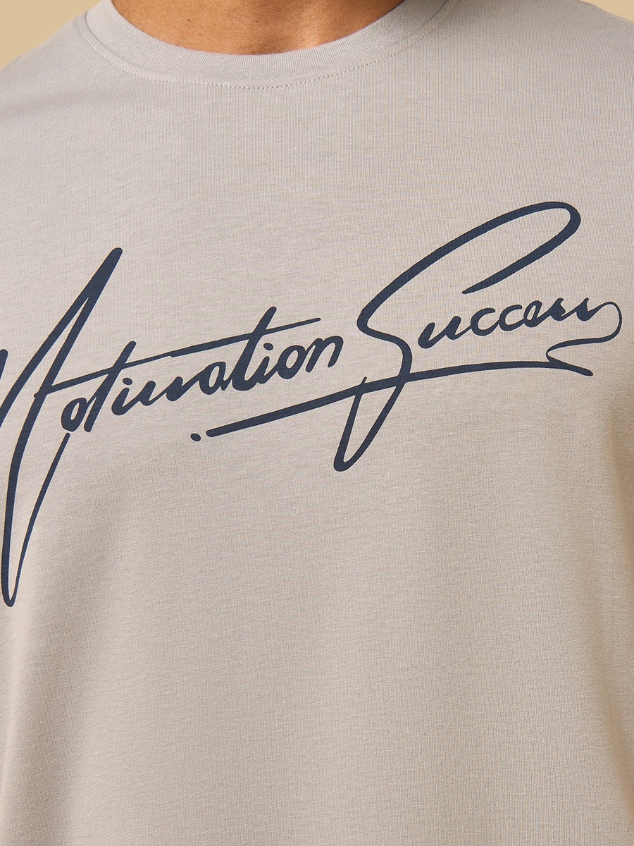 Slogan Print T-Shirt