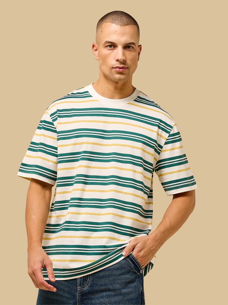 Striped Relaxed Fit T-Shirt