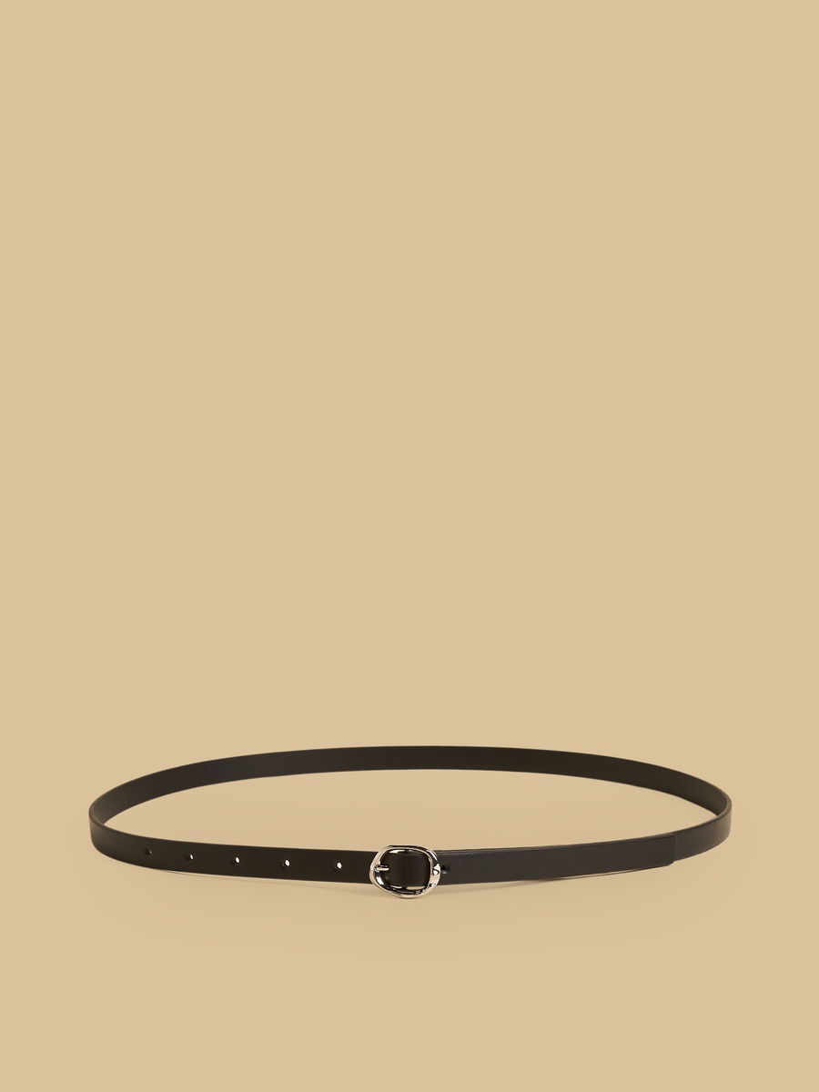 Pack of 2 - Plain Belt with Pin Buckle Closure
