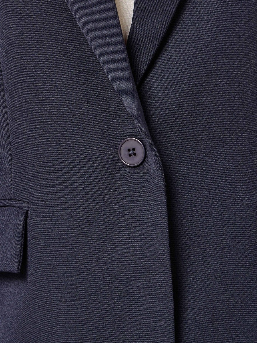 Notch Lapel Smart Blazer