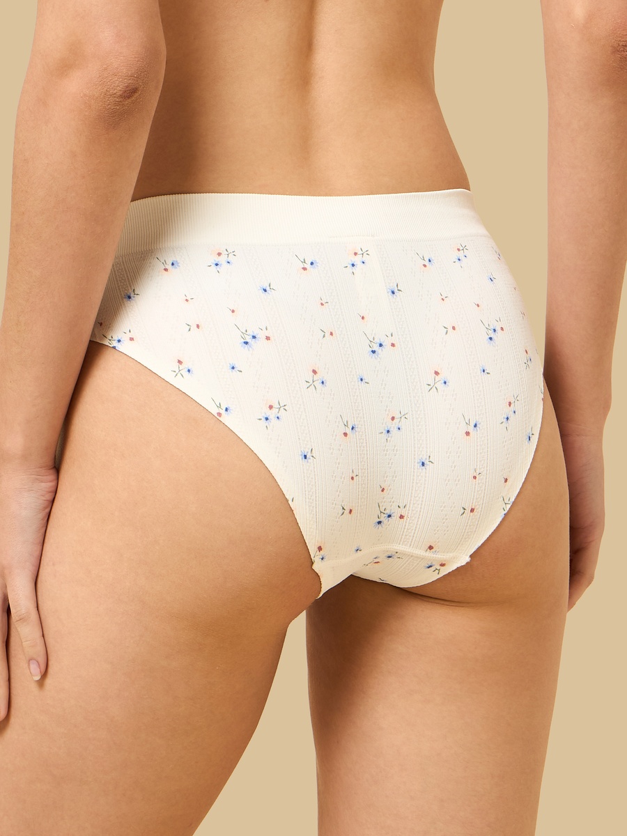 Pack of 3 - Assorted Seamless Hipster Briefs