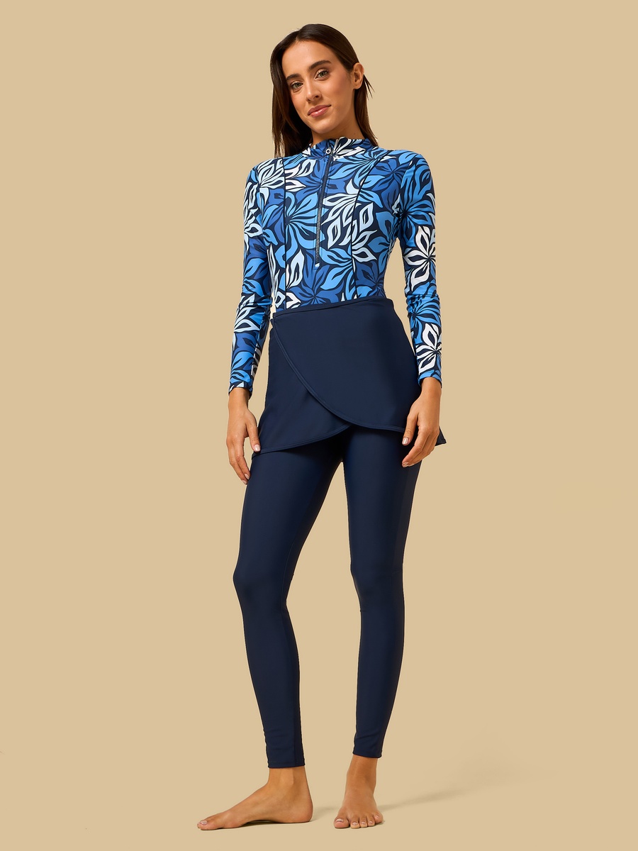 Floral Print Burkini