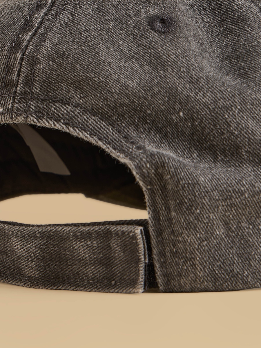 Lace Insert Cap with Hook and Loop Closure