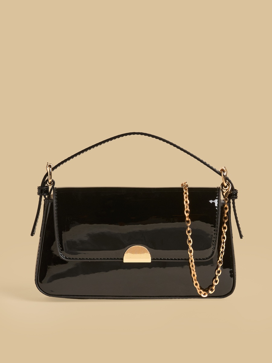 Crossbody Bag with Chain Strap