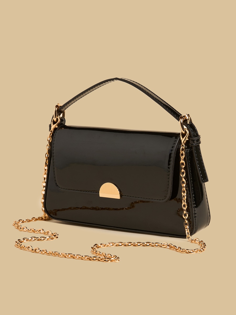 Crossbody Bag with Chain Strap
