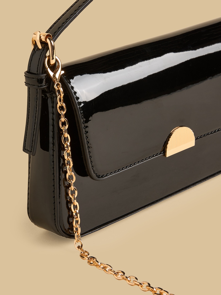 Crossbody Bag with Chain Strap