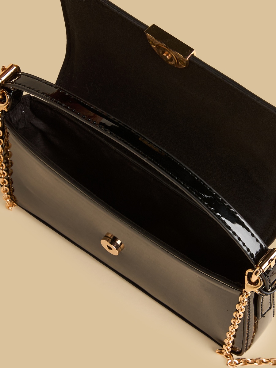 Crossbody Bag with Chain Strap