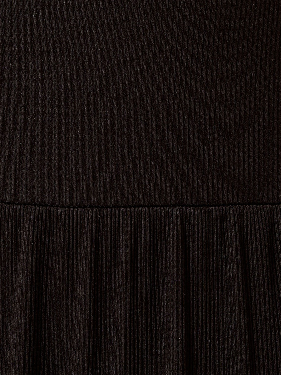 Ribbed Midi Dress