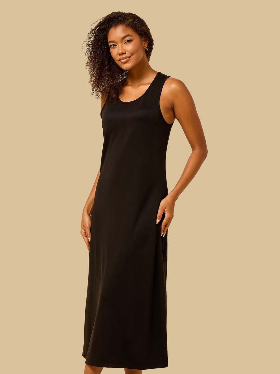 Plain Sleeveless Dress