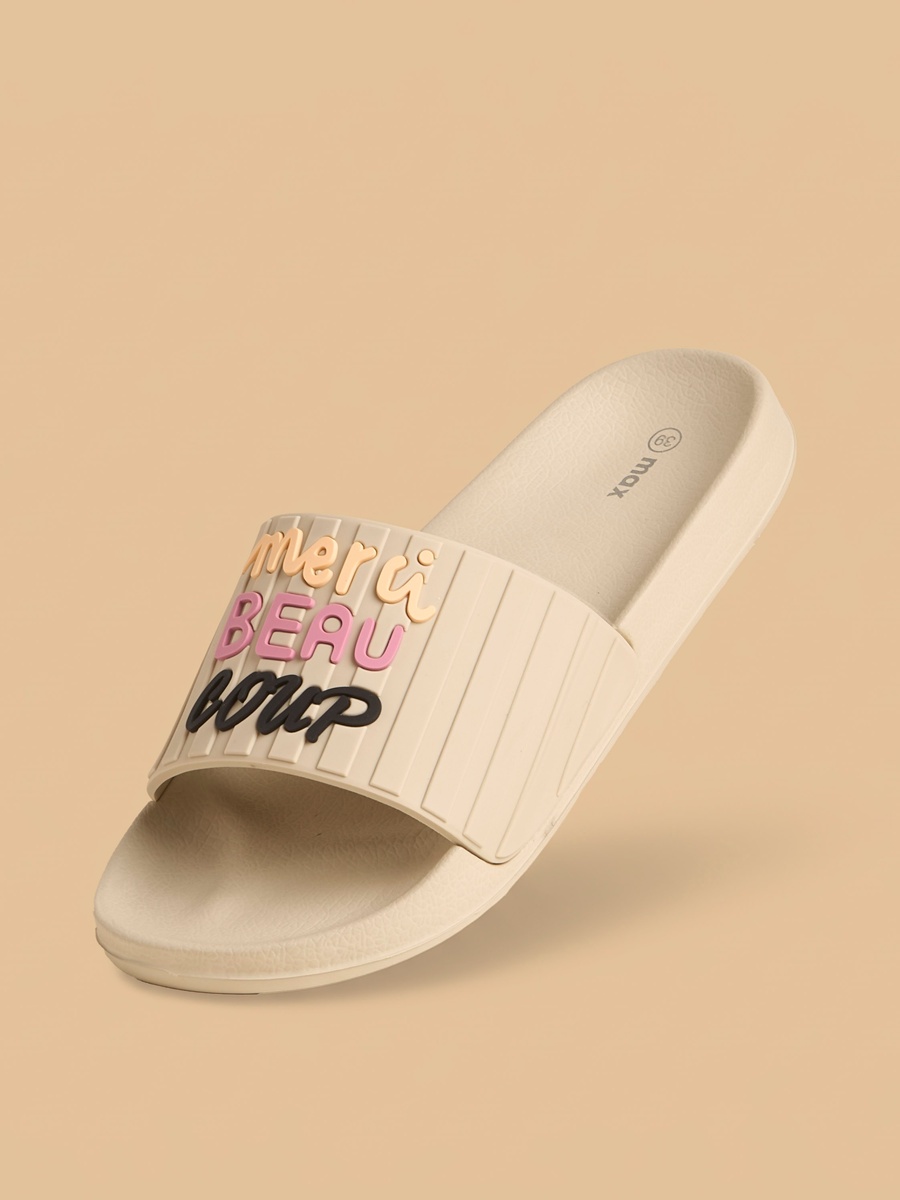 Slogan Embossed Slides