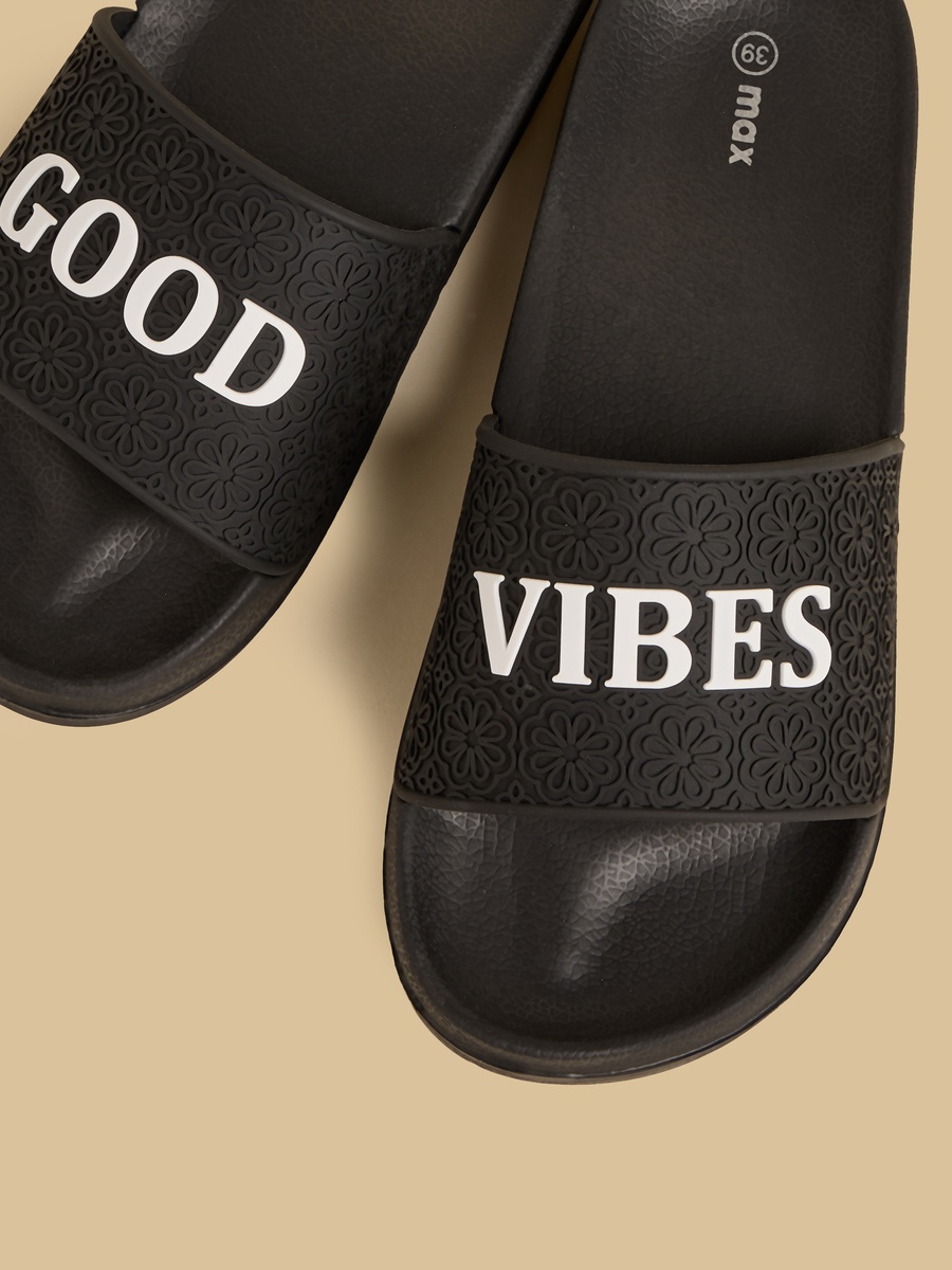 Slogan Embossed Slides