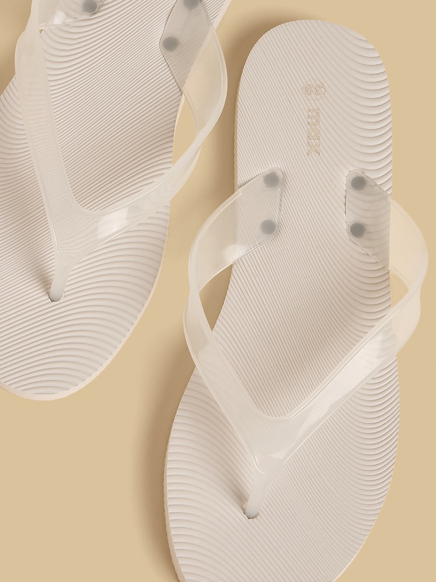 Textured Flip Flops
