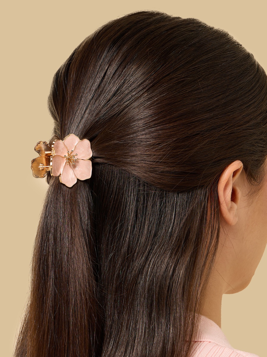 Pack of 3 - Floral Shaped Hair Clamp