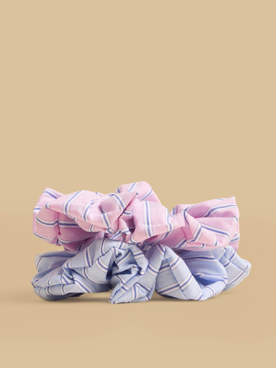 Pack of 2 - Striped Scrunchie