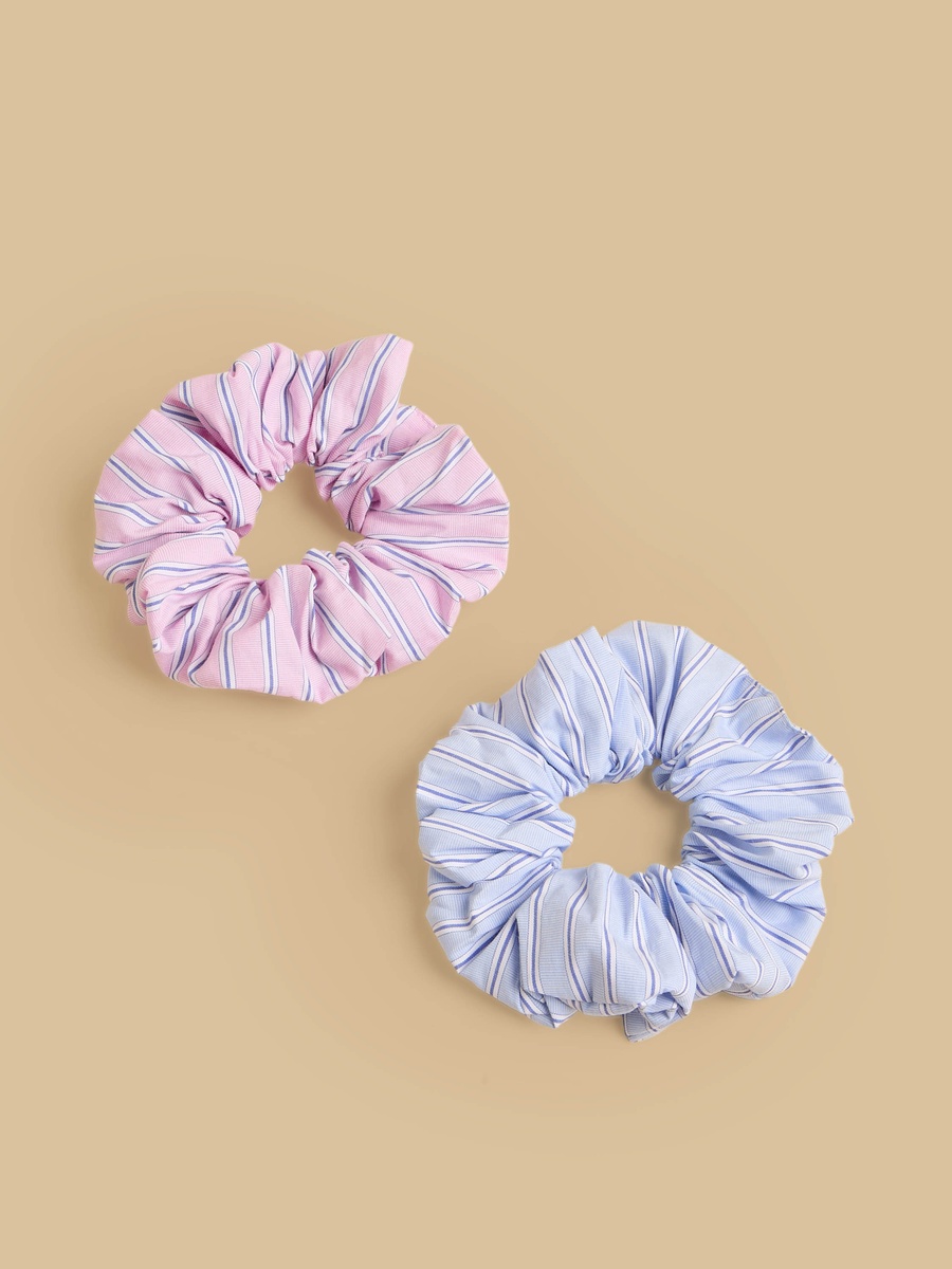 Pack of 2 - Striped Scrunchie