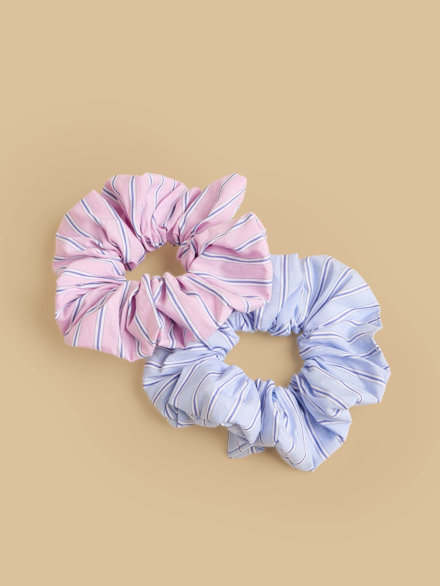 Pack of 2 - Striped Scrunchie