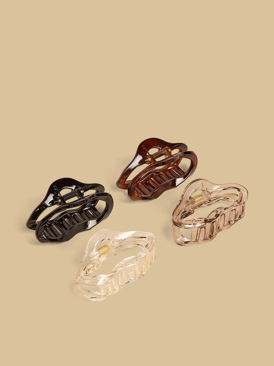 Pack of 4 - Plain Hair Clamp