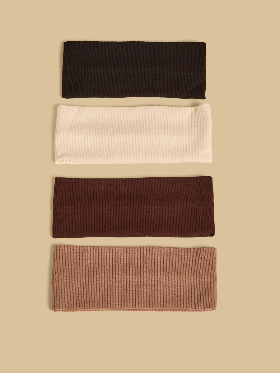 Pack of 4 - Textured Headband