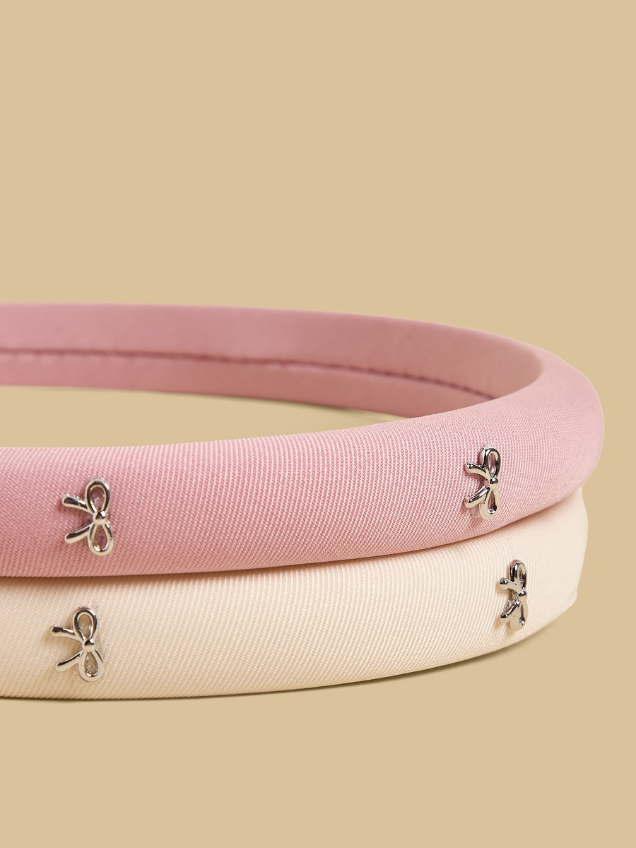 Pack of 2 - Bow Embellished Hairband