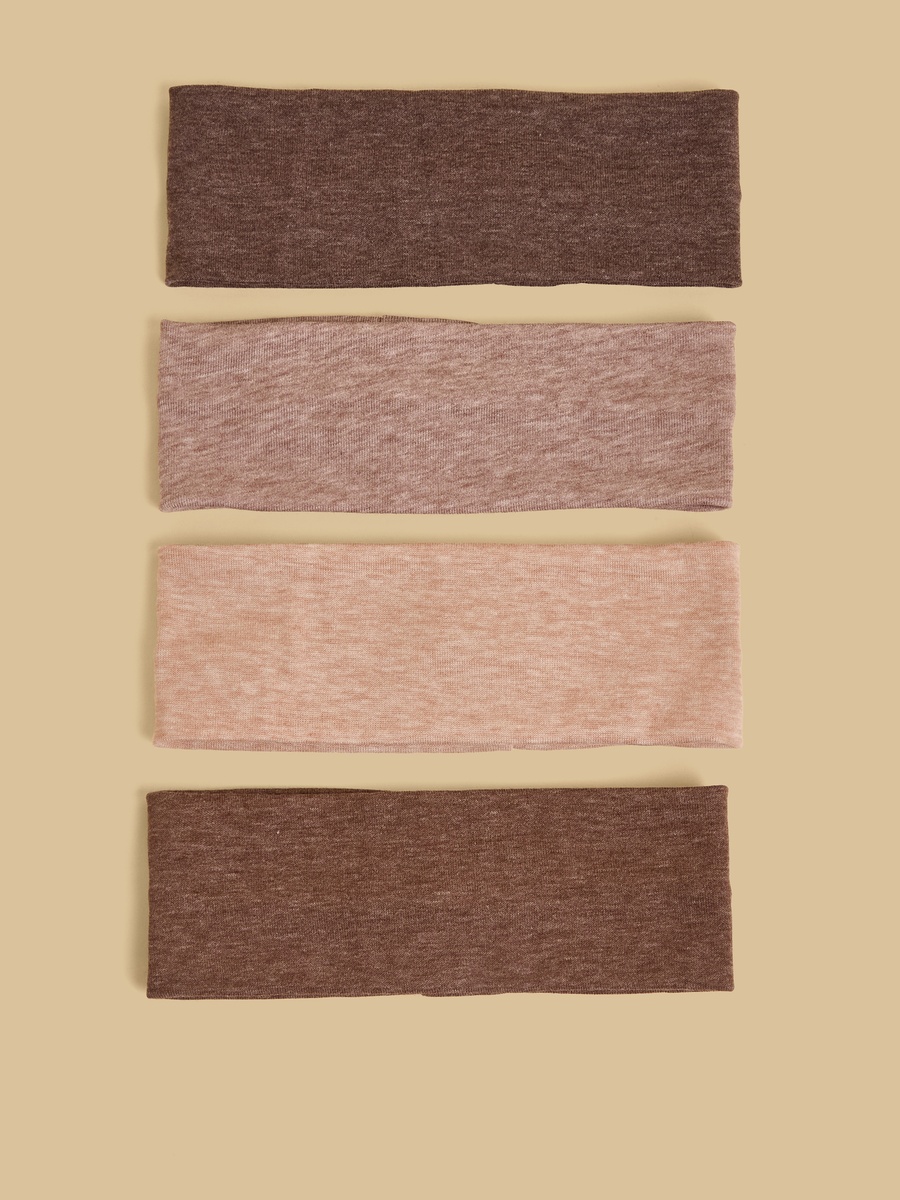 Pack of 4 - Ribbed Headband