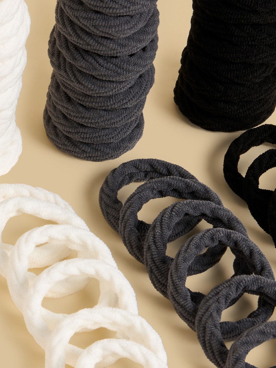 Pack of 50 - Textured Hair Tie