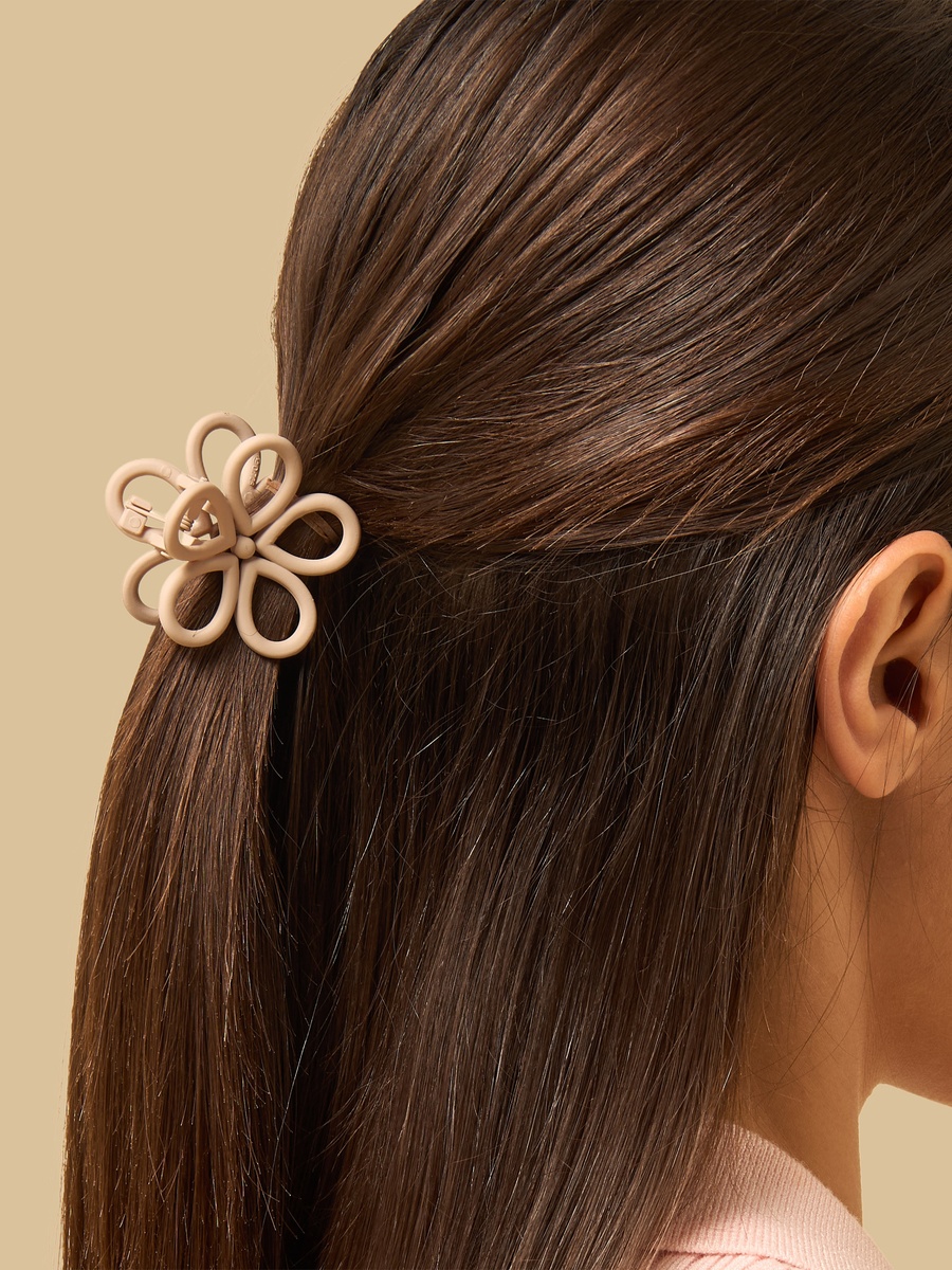 Pack of 6 - Floral Hair Clamp