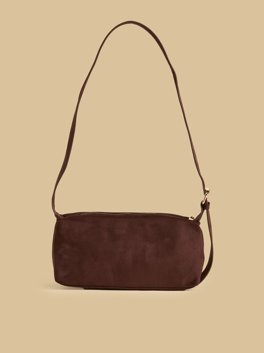 Textured Shoulder Bag with Adjustable Strap