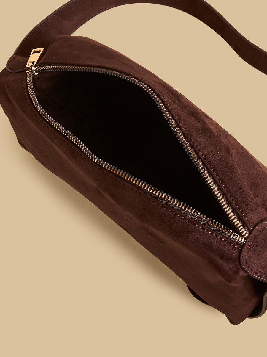Textured Shoulder Bag with Adjustable Strap