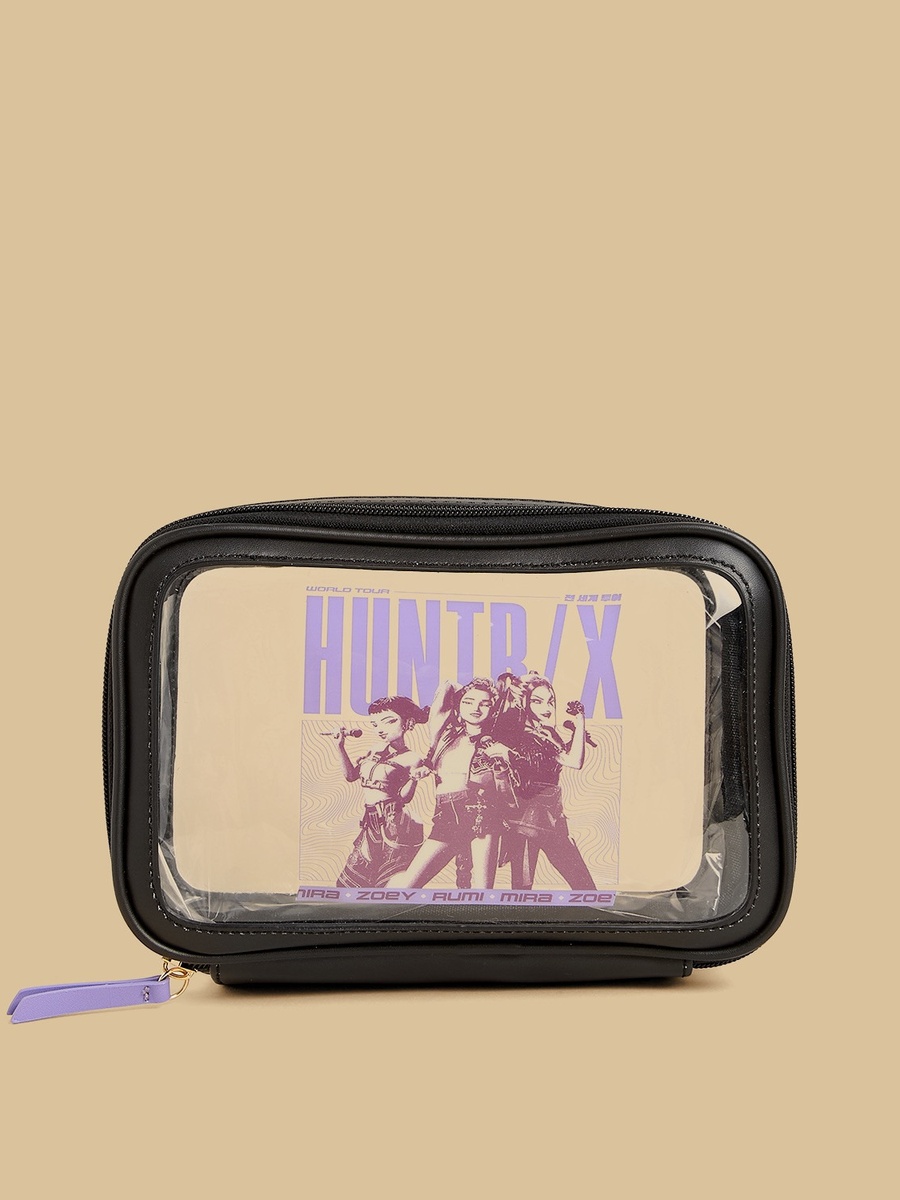 KPop Demon Hunters 3-Piece Cosmetic Pouch Set