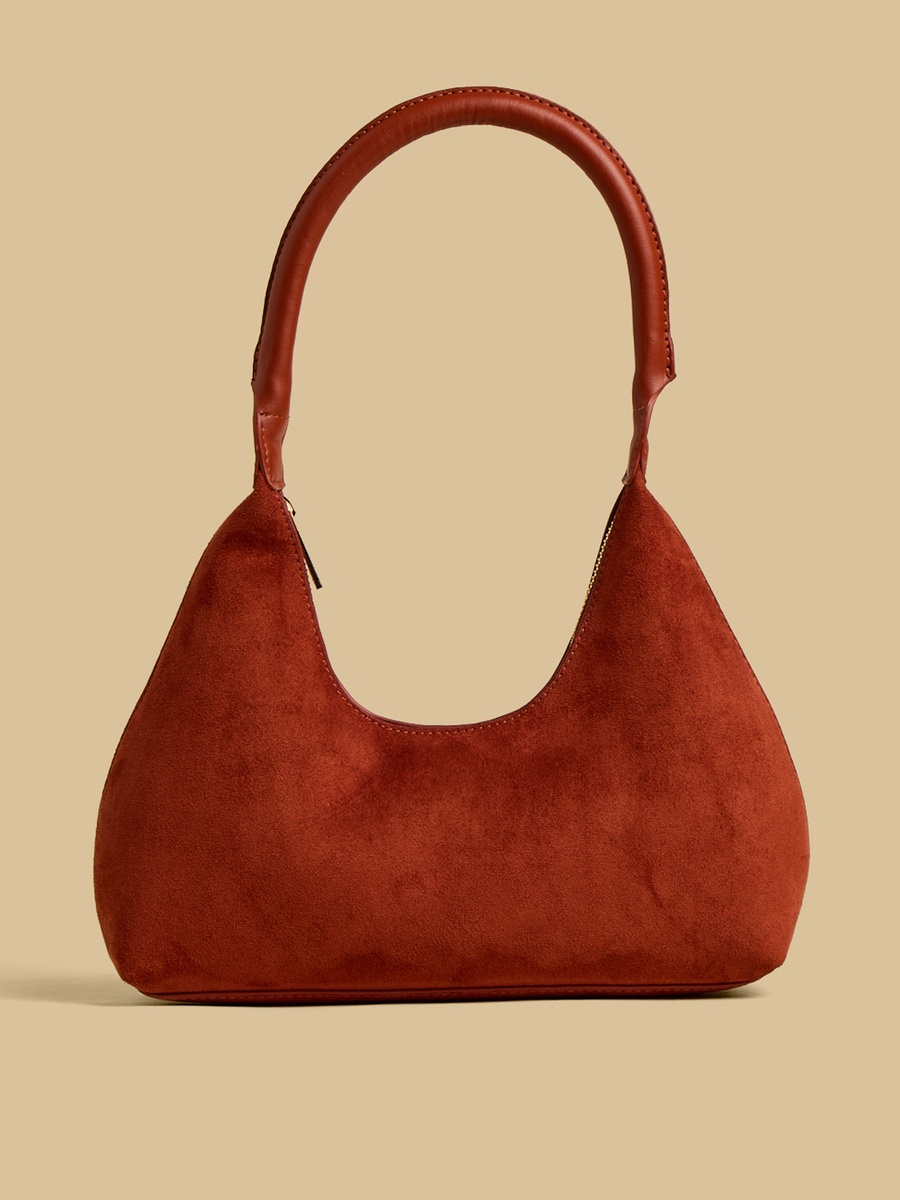 Shoulder Bag with Zip Closure