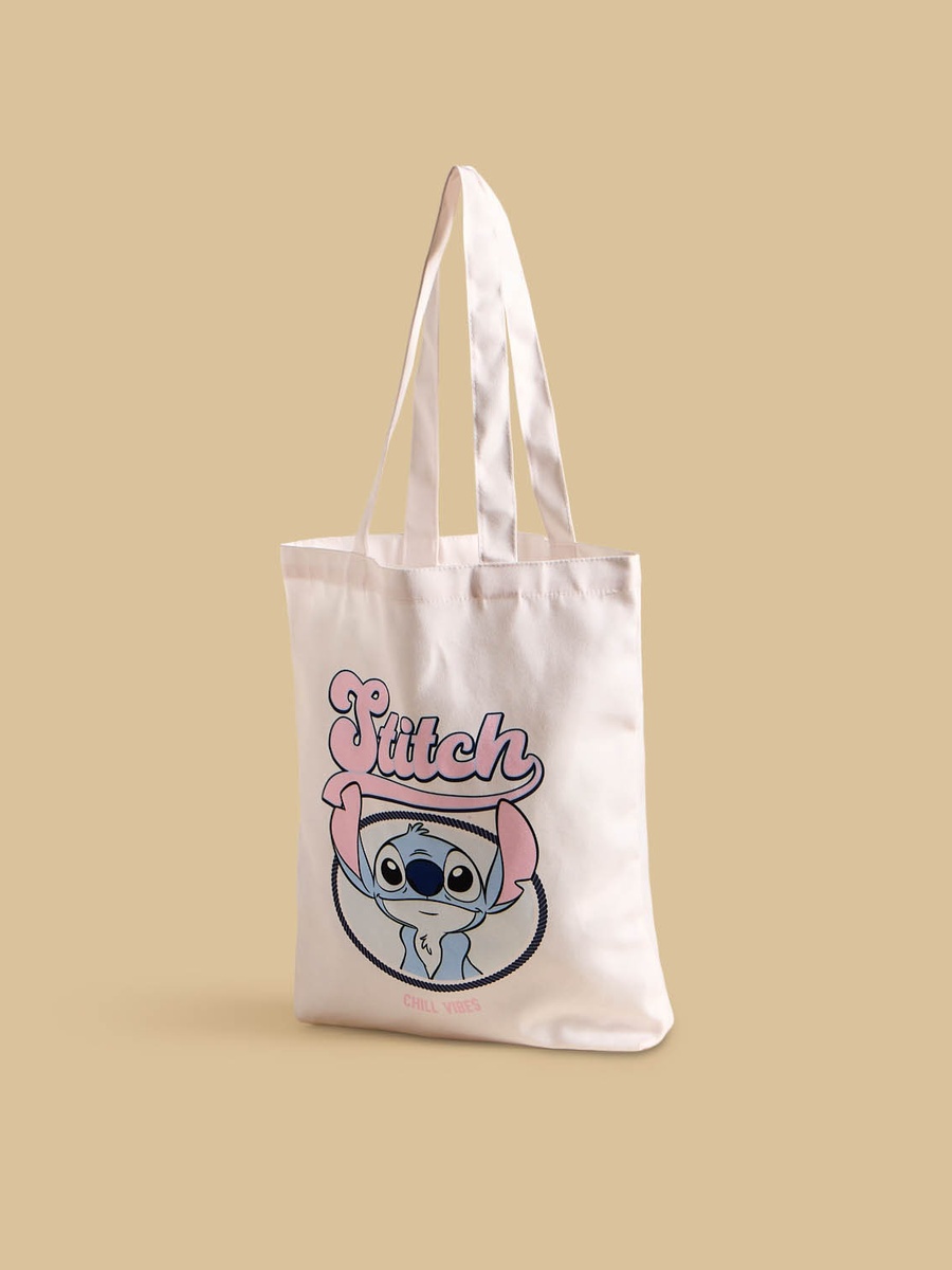 Stitch Print Shopper Bag