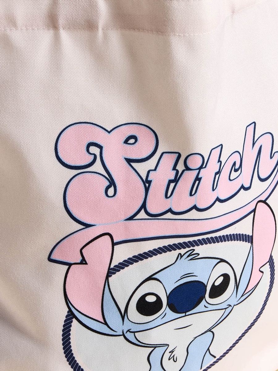 Stitch Print Shopper Bag