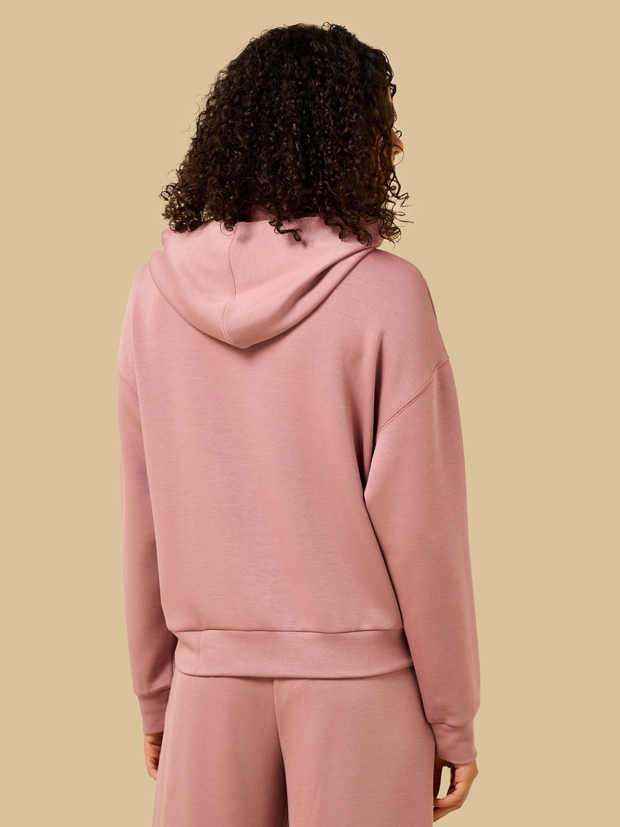 Zip Through Modal Hoodie