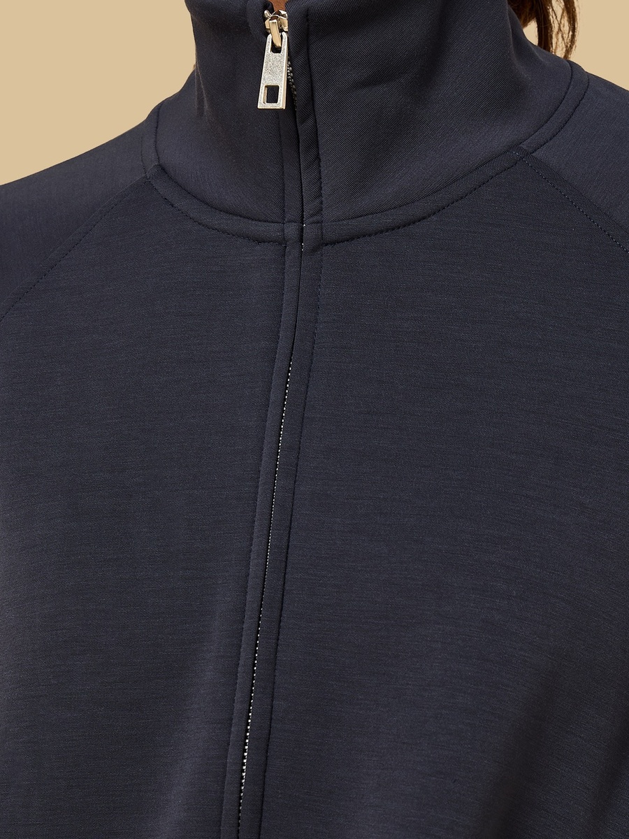 Panelled High Neck Jacket