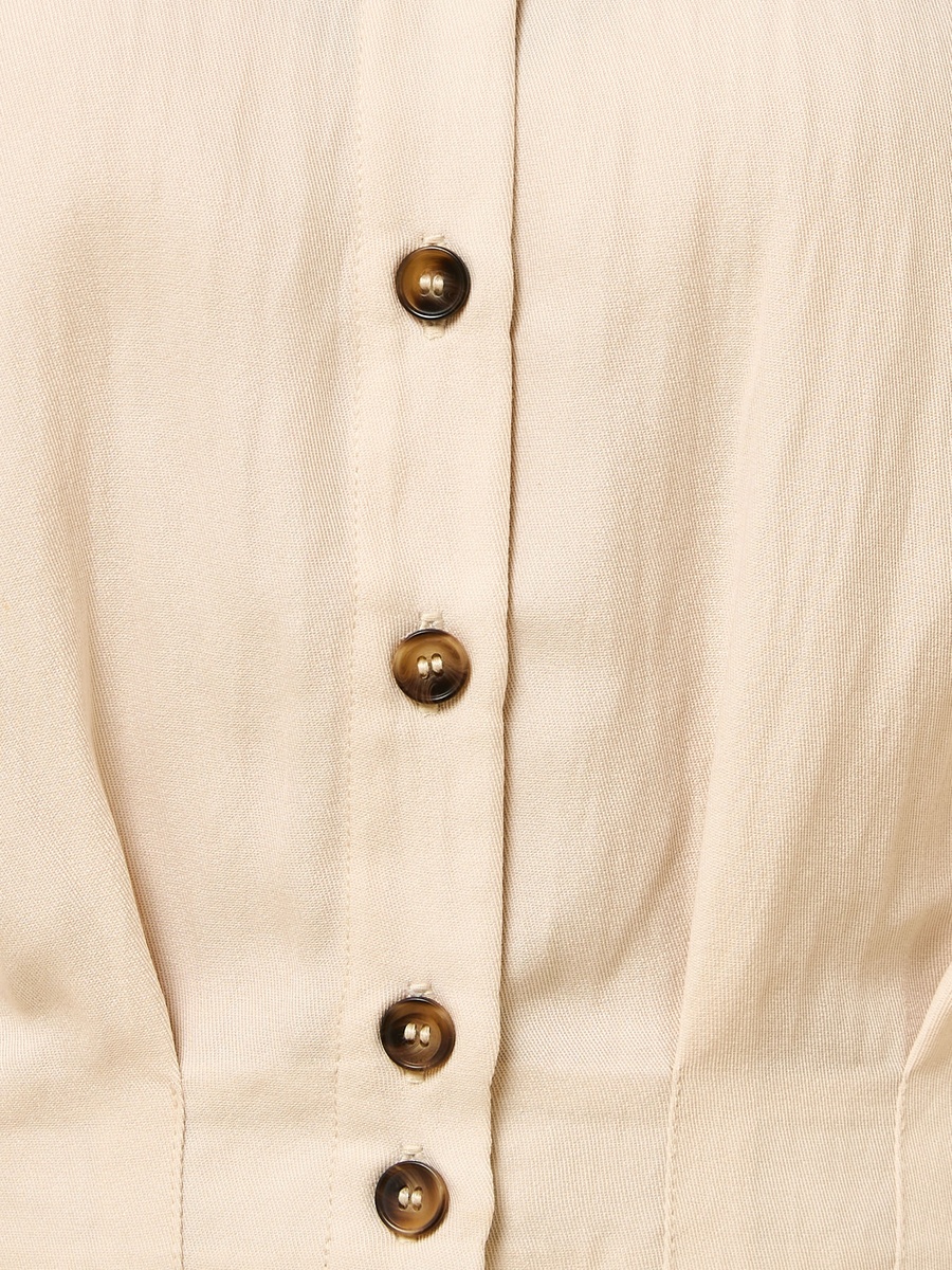 Cropped Balloon Fit Jacket