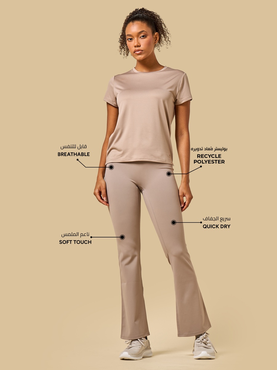 Cotton Touch Flared Leggings